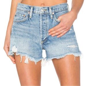 AGOLDE Parker Vintage Cut Off Short in Swapmeet
